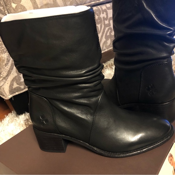 Patricia Nash Monte Leather Slouch Mid-Calf Boho Western Heeled Boot Size 9.5 - Picture 10 of 13